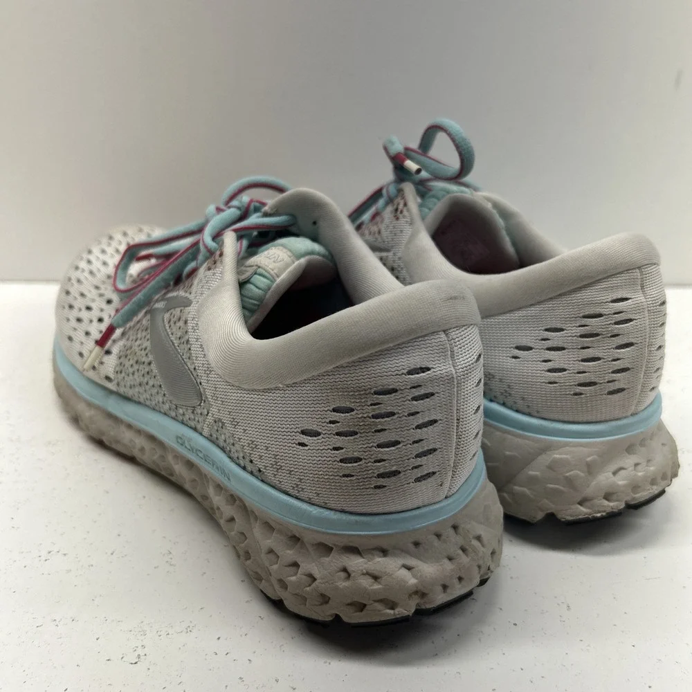 Brooks Glycerin 16 Women's Size 8.5 Running Shoes Gray Blue Athletic Sneakers